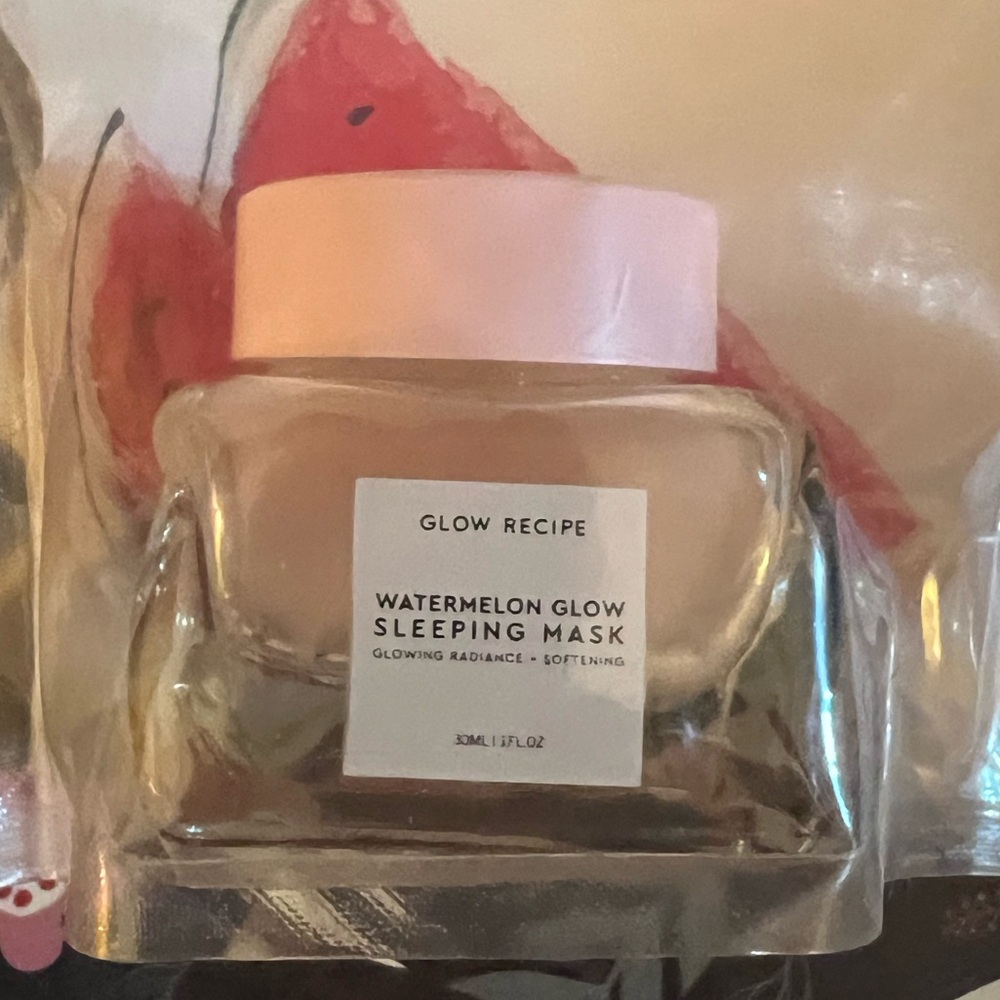 Glow Recipe Watermelon Glow Sleeping Mask (Full size & 4 travel sizes)